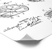 1928 Golf Club Head Design Patent Art Print (Hoek)