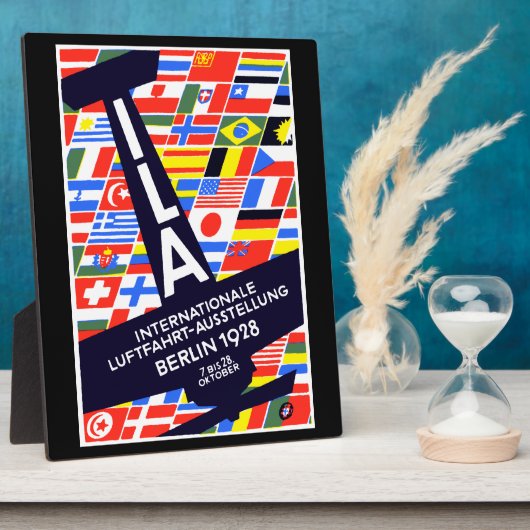 1928 Internationaal Show Fotoplaat (Zijkant)