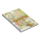 1928 Kaart van het voormalige Sovjet-Unie USSR Rus Notitieboek (Rechterzijde)