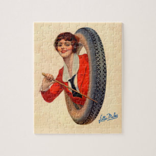 1928 Kelly-Springfields Tire mascot Lotta Miles Legpuzzel