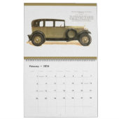 1928 Klassieke auto's Oude Antiek auto's  coupe Kalender (Feb 2026)