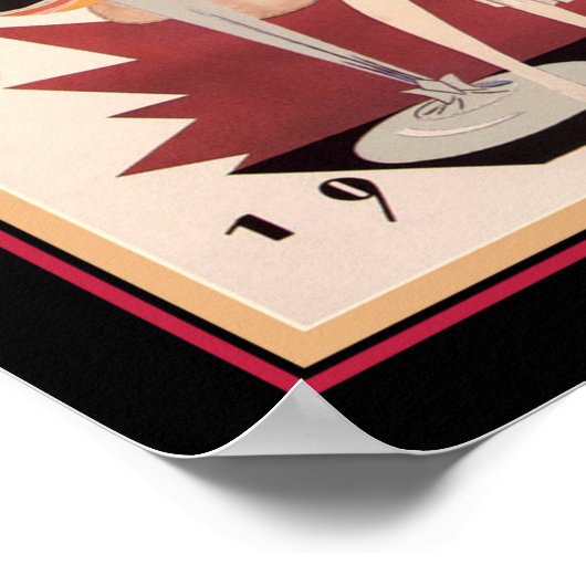 1928 Mode Ball Art Deco Poster (Hoek)