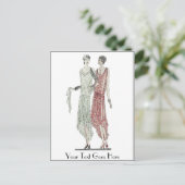 1928 Mode voor flatpanels Briefkaart (Staand voorkant)