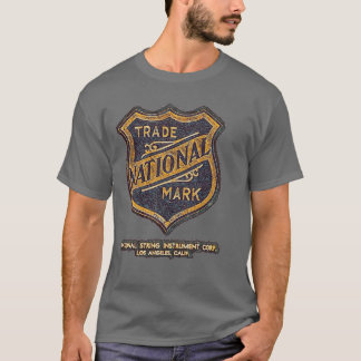 1928 Nationale Guitar Shield T-shirt