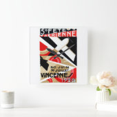 1928 Paris Air Show Vierkante Klok (Huis)