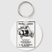 1928 Stanley Steamer Ad Sleutelhanger (Voorkant)