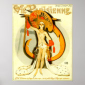1928 Vie Parisienne Magazine Hoesje Poster (Voorkant)