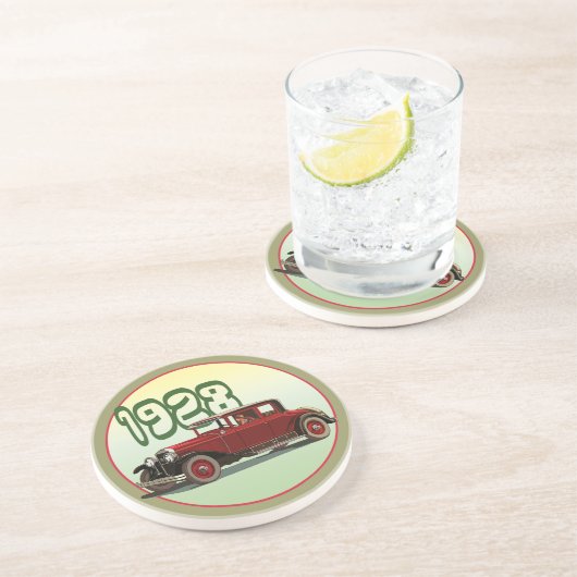 1928 ZANDSTEEN ONDERZETTER (Zijkant)