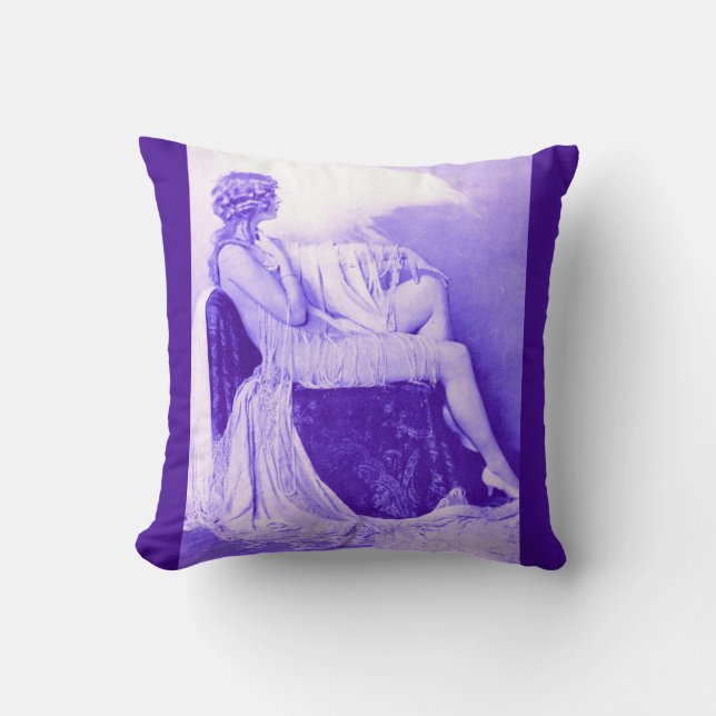 1928 Ziegfeld meisje Kussen (Voorkant)