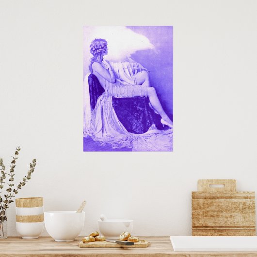 1928 Ziegfeld meisje Poster (Keuken)