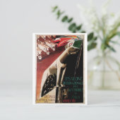 1929 11e Salone International Dell Automobile Briefkaart (Staand voorkant)