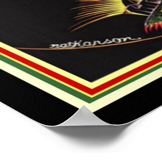 1929 Art Deco Football Poster 16 x 20 (Hoek)