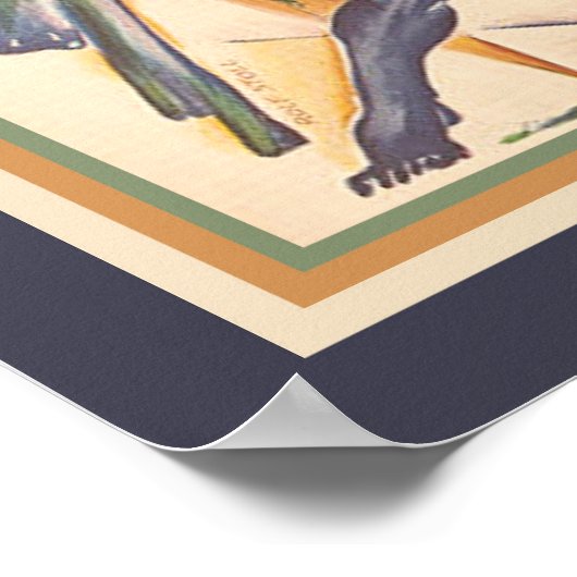 1929 Art Deco Modern Dance Print (Hoek)