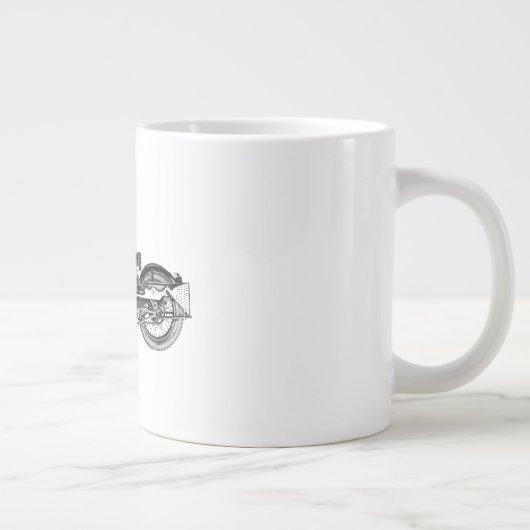 1929 Brough superieure motorfiets Grote Koffiekop (Rechts)