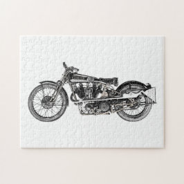 1929 Brough superieure motorfiets Legpuzzel
