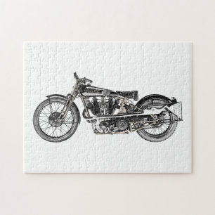 1929 Brough superieure motorfiets Legpuzzel