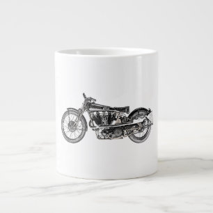 1929 Brough Superior-motorfiets Grote Koffiekop
