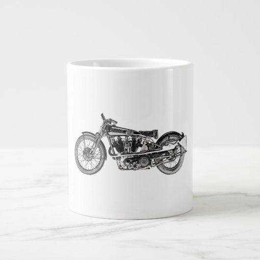 1929 Brough Superior-motorfiets Grote Koffiekop (Voorkant)