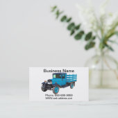 1929 Chevy 1 Ton Stake Body Truck Visitekaartje (Staand voorkant)