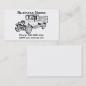 1929 chevy truck 1 ton belang Body Illustration Visitekaartje (Voorkant / Achterkant)