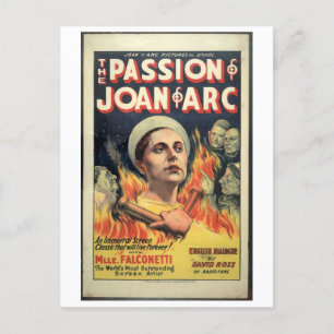 1929 - De passie van Jeanne d'Arc Briefkaart