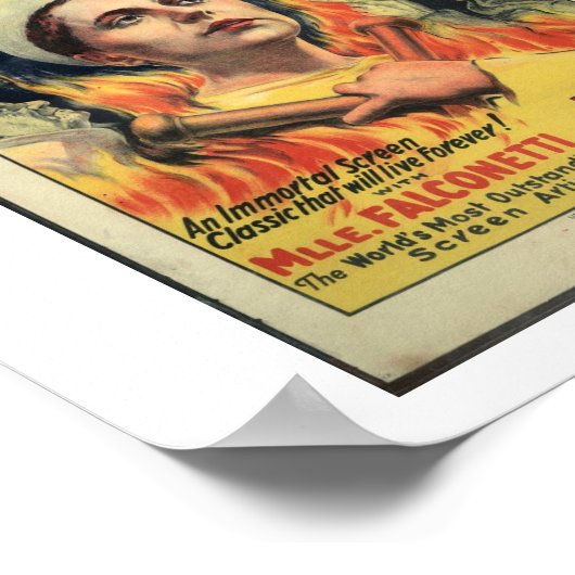 1929 - De passie van Jeanne d'Arc Poster (Hoek)