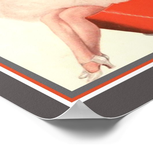 1929 Deco Powder Box Girl Poster (Hoek)