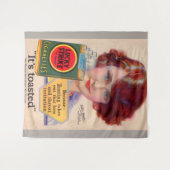 1929 Lucky Strikes en Billie Burke Wandkleed (Voorkant (horizontaal))