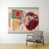 1929 Lucky Strikes en Billie Burke Wandkleed (In Situ (horizontaal))