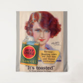 1929 Lucky Strikes en Billie Burke Wandkleed (Voorkant)