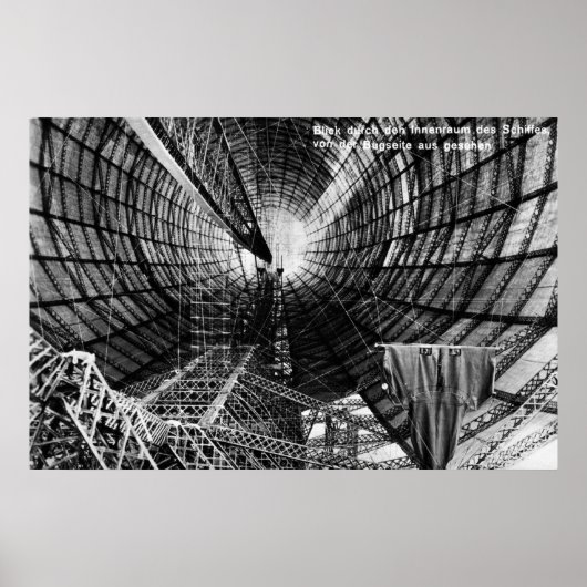 1929 LZ 127 poster binnenschip (Voorkant)