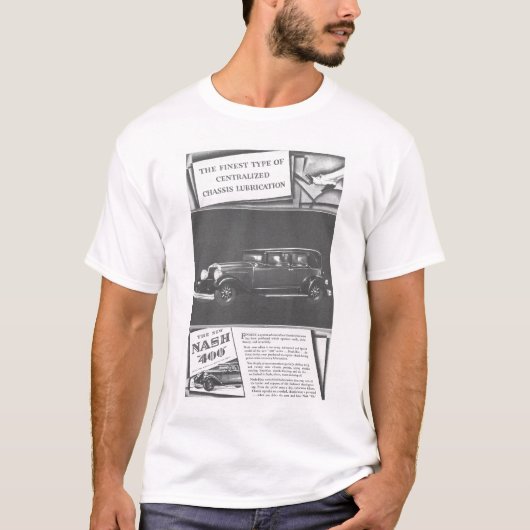 1929 Nash advertentie T-shirt (Voorkant)