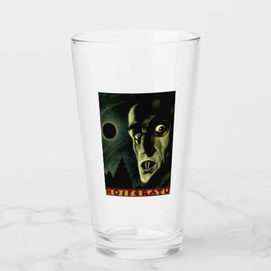 1929 Nosferatu bierglas Glas (Voorkant)
