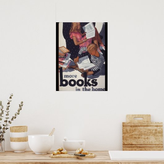 1929 Poster van de kinderboekweek (Keuken)