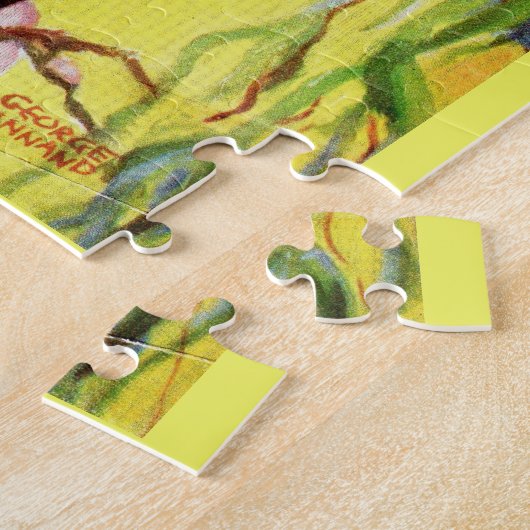 1929 St. Nicholas magazine cover leopard Legpuzzel (Zijkant)