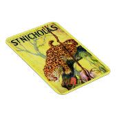 1929 St. Nicholas magazine cover leopard Magneet (Rechterzijde)