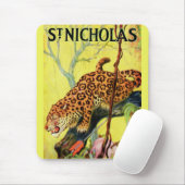 1929 St. Nicholas magazine cover leopard Muismat (Met muis)