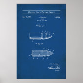 1929 US Patent 1767308 - Bullet Poster (Voorkant)