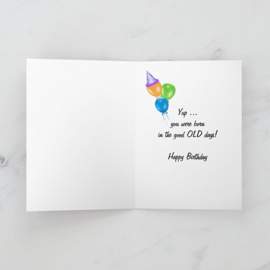 1929 Verjaardag Leuke Feiten Kaart (Binnen)