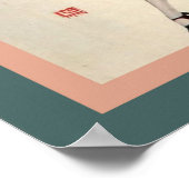 1929 Vie Pairsienne Art Deco Poster (Hoek)