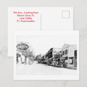 1930, 5th Ave., Mount Dora, Fl Briefkaart (Voorkant / Achterkant)