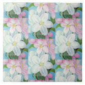 1930  appelbloesems Georgia O'Keefe Tegeltje (Voorkant)