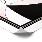 1930 Art Deco Broadway Magazine Afdrukken Poster (Hoek)