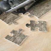  1930 Automobile Rustic Country Gas Station Legpuzzel (Zijkant)