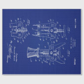 1930 Cork Extractor-patent Cadeaupapier (Vlak)