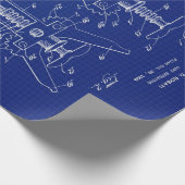 1930 Cork Extractor-patent Cadeaupapier (Hoek)