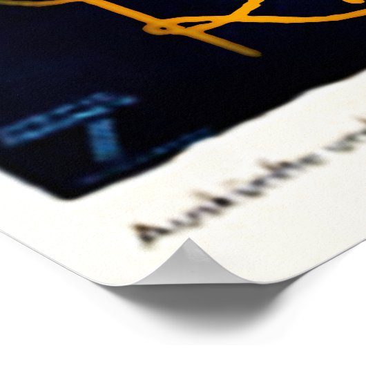 1930 Der Rhein Duitsland Reisposter Poster (Hoek)