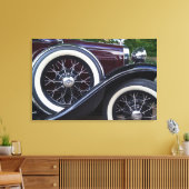 1930 Ford A Classic Car Canvas Afdruk (Insitu (Woonkamer))