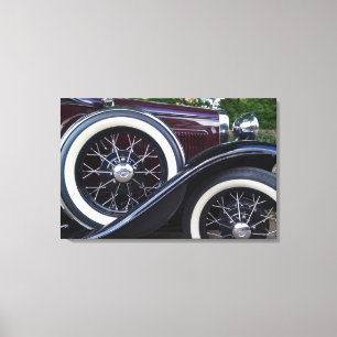 1930 Ford A Classic Car Canvas Afdruk