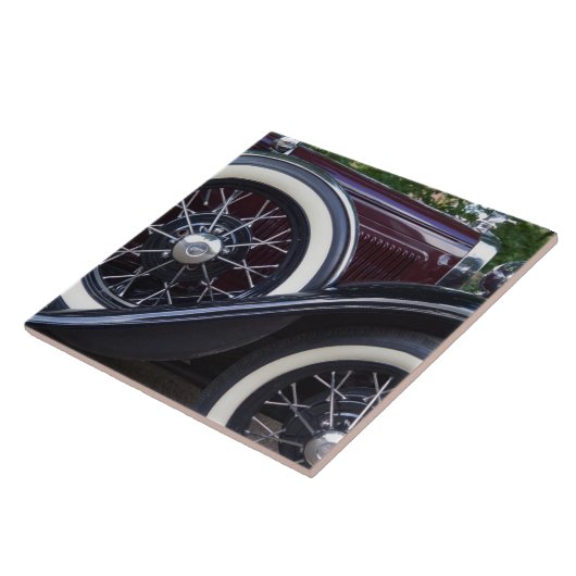 1930 Ford A Classic Car Tegeltje (Zijkant)